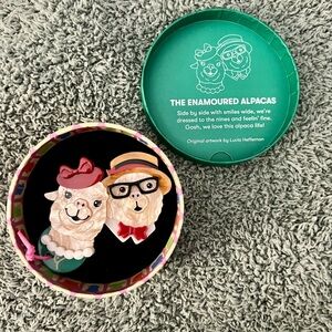 NIB - Erstwilder Enamored Alpaca Brooch